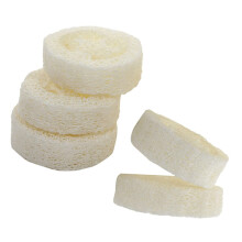 5pcs Natural Loofah Soap Holder Pads Keeps Soap Dry Exfoliating Saver for Bath Kitchen Shower
