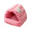 Small Pet Nest Breathable Fabric Bed For Hamsters-Pink S 1