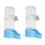 2PCS Bird Watering Device Auto System Water Dispenser Food-Blue 1