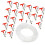 20-teiliges Lagomorph-Tränke-Set inklusive 10 m transparentem 1