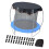 Easy Installation Universal Size Round Trampoline-16 inches 1