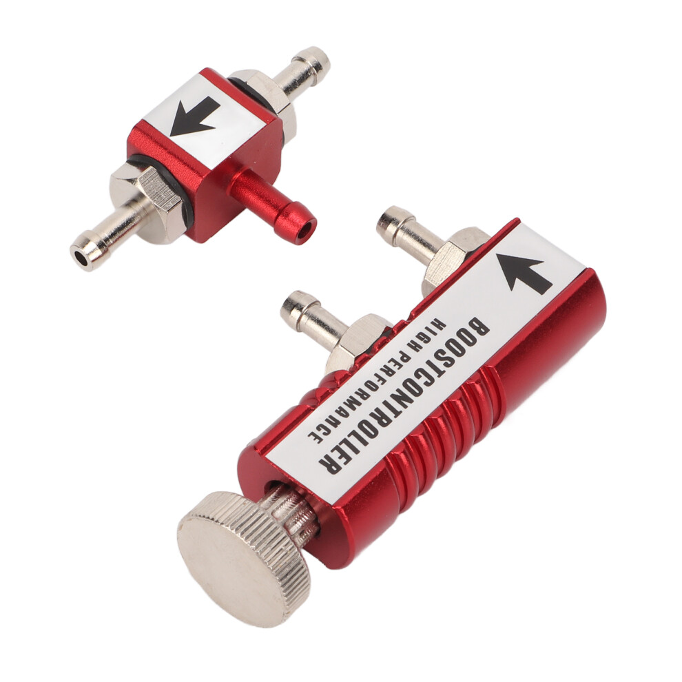 Manual Turbo Boost Controller Kit Aluminum Alloy 1-30 Psi Universal Red 3411390249004
