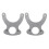 2Pcs Router Table Insert Plate Wrench, High Precision Plastic Ring Tool 15