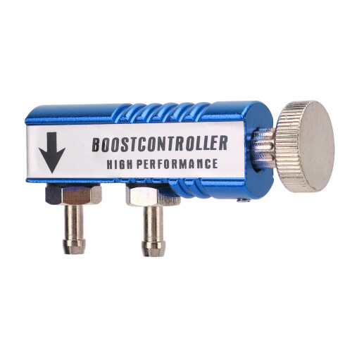 Manual Turbo Boost Controller Kit Aluminum Alloy 1-30 PSI Adjustable Blue 2