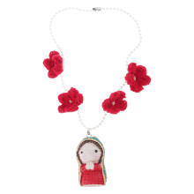 Marys Statue Car Interior Decoration Car Charm Hanging Decors-D