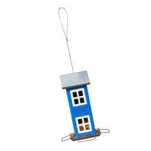 Excellent Present for Bird Enthusiasts Metal Outdoor Bird-Blue