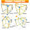 Support d'assemblage de tuyaux pour Chinchillas-Cadre 60x60x60cm 4
