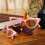 Versatile Eyeglass Stand With Mustache Feature PU-light brown 7