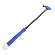 Kunststoff- und Carbonfaser-Set für Blecharbeit, 6 Köpfe, Blau, lackloser Dellenreparatur-Hammer-Set