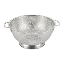 Elevated Base Nonrust Steel Kitchen Strainer to Keep-31.5cm