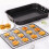 15Inch Turkey Roasting Tray Includes V-Shape Grill Kitchen 6