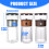 Safe Tisane Brewing Cup For Single Serve-Black dark brown 4