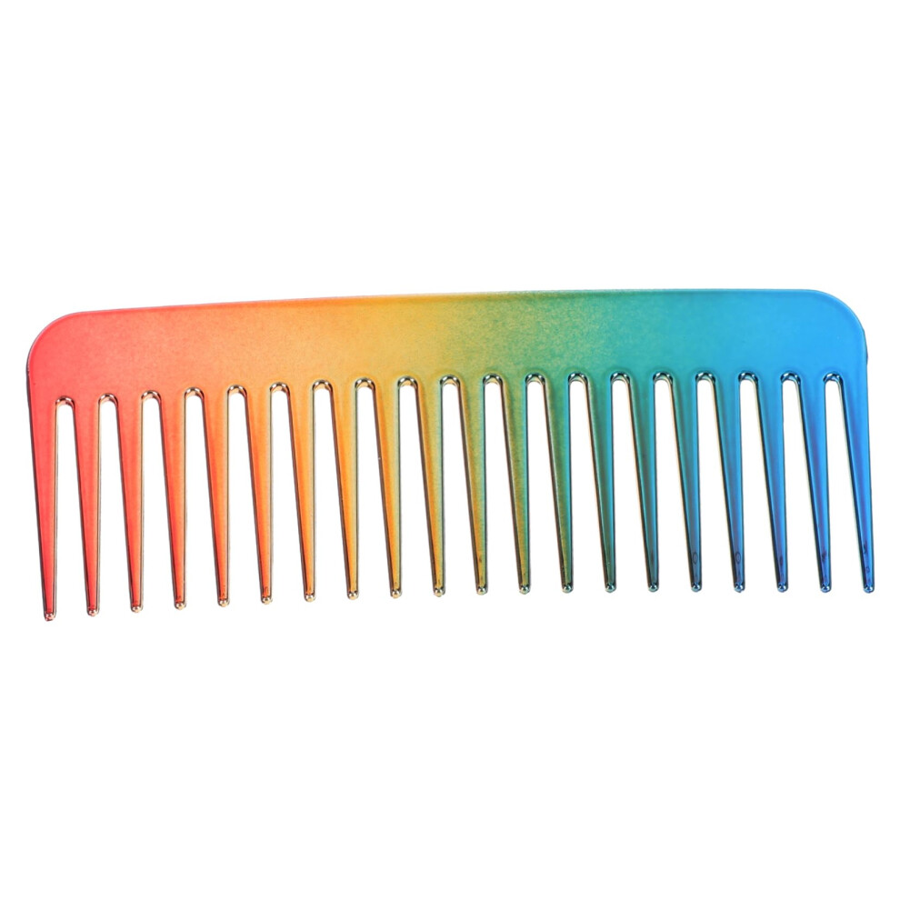 Unisex Wide Tooth Comb Detangling Hair Brush For Curly Or Thick Hair, Effortless Knot Removal, Smooth Styling Finish