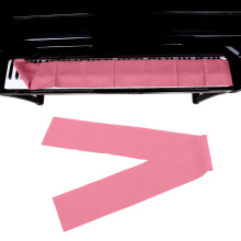 Pink 88 Keyboard Cover Cloth Dust Proof Pure Cotton Washable Piano Dust Cover