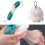 Long Handle Back Scrubber for Shower, Double Sided Bath Sponge Brush with Soft Exfoliating Surface 2