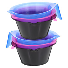 6pcs Hair Dye Bowl Set with Scales, Professional Hair Coloring Kit for Salon and Home Use