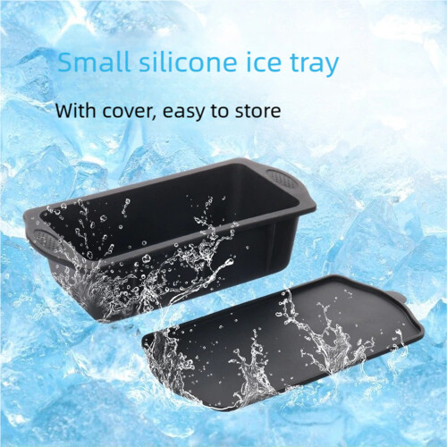 Large 1.50L Silicone Ice Cubes Molds Make 4 Pound Block-Blue 1