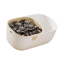 Rice Drain Container Cleaning Basket For Fruit Vegetable And-1