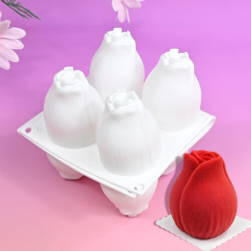 Efficient Rose Flower Molds Suitable For Cake Chocolate And 1
