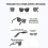 Schwarz Smart Brille 144 Sprachen Touch Control mit Bluetooth 8-10 Stunden 6