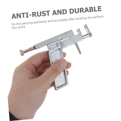 Ear Piercing Kit with Stainless Steel Tool, AntiAllergy Studs, Precise Alignment for At Home Use 1