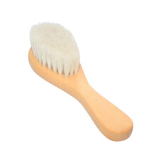 Wooden Handle Bath Brush with Soft Bristles, Body Scrubber for Gentle Skin Cleansing and Shower