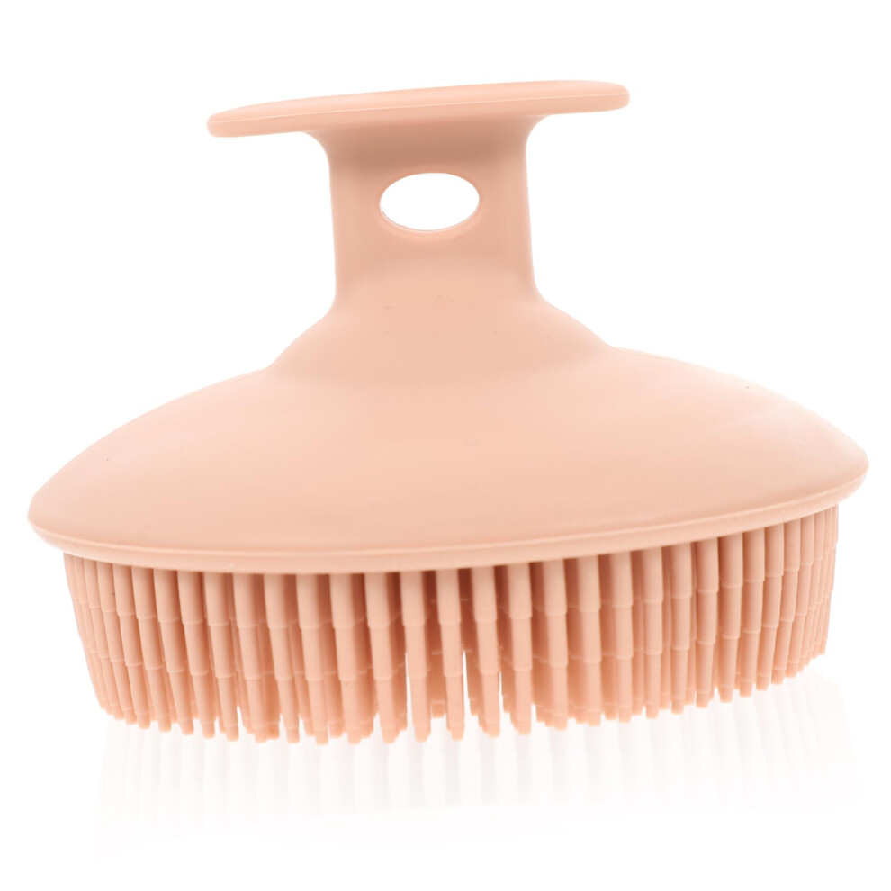 Silicone Bath Brush for Gentle Exfoliation with Ergonomic Grip Handheld Body Scrubber
