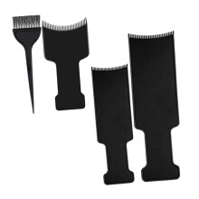 Hair Dyeing Kit 4pcs Balayage Highlighting Tools with Board Brush and Bowl for Salon and Home Use