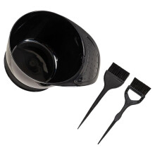 Hair Dye Bowl and Brush Set 2 in 1 Brush Comb for Easy Hair Coloring at Home and Salon