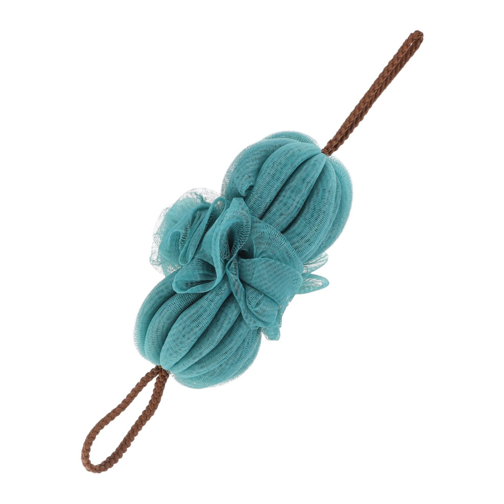 Loofah Back Scrubber Set for Deep Cleansing with Adjustable Exfoliation and Convenient Hanging Lanyard