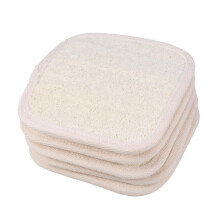 5pcs Natural Loofah Bath Sponge Set Gentle Exfoliating Body Scrubber for Shower and Bath