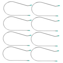 Hot Roller Clips 8 Pack Replacement Hair Roller Clamps for Secure Hold and Versatile Curl Styling