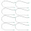 Hot Roller Clips 8 Pack Replacement Hair Roller Clamps for Secure Hold and Versatile Curl Styling 1