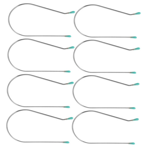 Hot Roller Clips 8 Pack Replacement Hair Roller Clamps for Secure Hold and Versatile Curl Styling