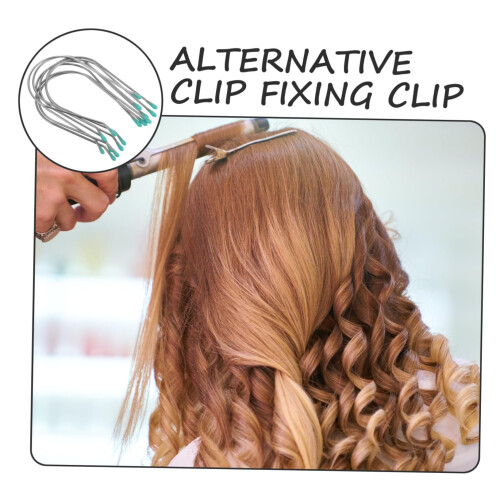 Hot Roller Clips 8 Pack Replacement Hair Roller Clamps for Secure Hold and Versatile Curl Styling 2
