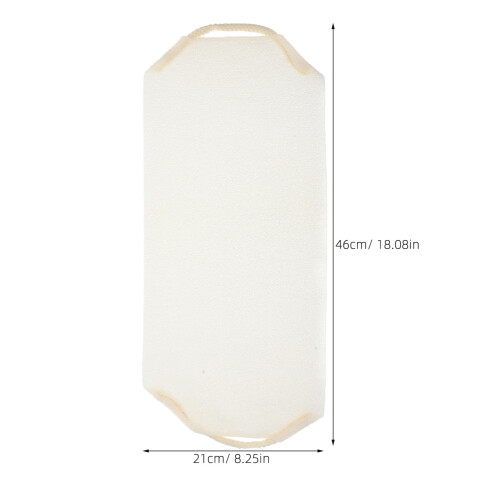 Back Scrubber for Shower Men, Deep Exfoliating Nylon Bath Towel with Comfortable Grip Strap, QuickDry Durable Design 1