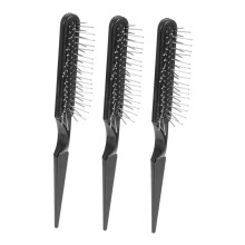 Hair Comb Set 3pcs Detangling Steel Needle and Aircushion Backcombing Brush for Women Volume Styling