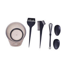 Professional Hair Dye Brush Set with Mixing Bowl, Detangler Comb, No Mess Coloring Kit for Salon and Home Use