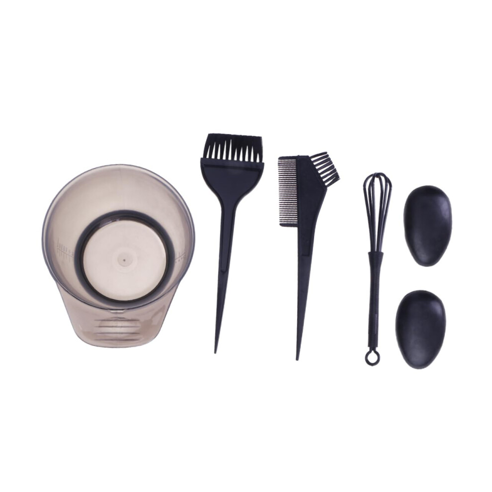 Professional Hair Dye Brush Set with Mixing Bowl, Detangler Comb, No Mess Coloring Kit for Salon and Home Use