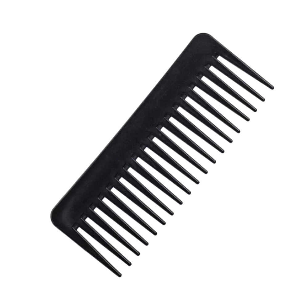 Unisex Plastic Hair Cutting Comb With Rounded Teeth For Gentle Detangling And Salon Or Home Use