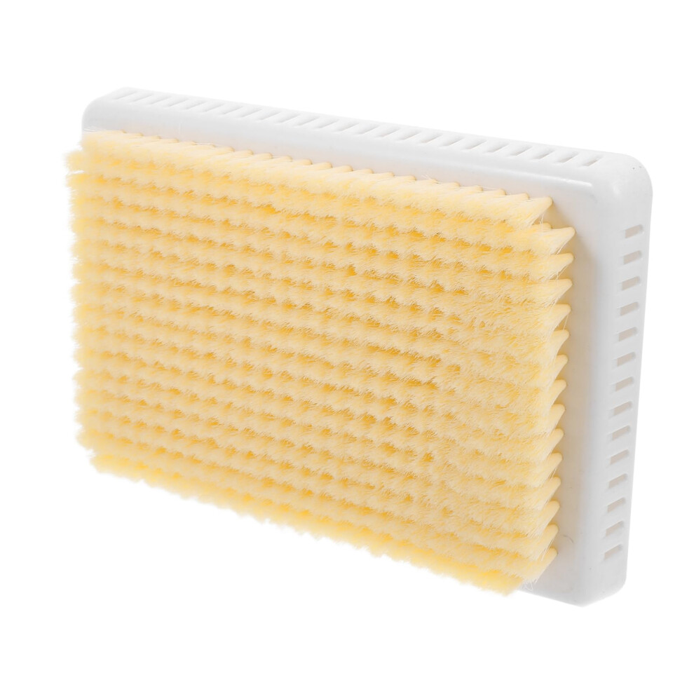 Back Scrubber with Deep Cleaning Massage Bristles, Wall Mounted Shower Back Brush for Exfoliation
