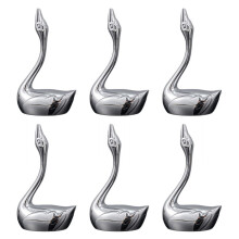 Durable Zinc Alloy Creative Cygnus Shape Chopstick Holders For