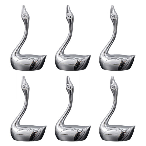 Durable Zinc Alloy Creative Cygnus Shape Chopstick Holders For