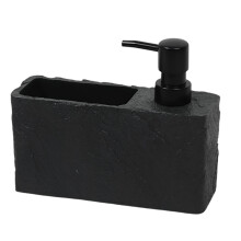 Empty Refillable Pump Press Bottles Cosmetic-Black Black .