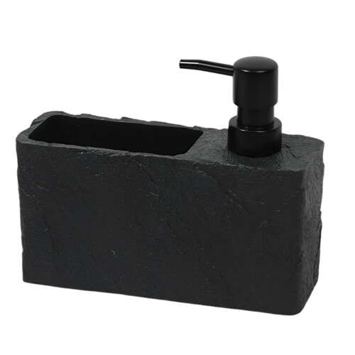 Empty Refillable Pump Press Bottles Cosmetic-Black  Black .