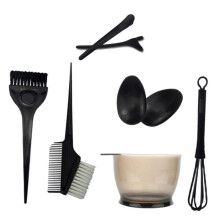Professional Hair Dyeing Tools 8pc Set with Brush Bowl Ear Covers and Clips, NonFading SkinSafe for Salon and Home Use