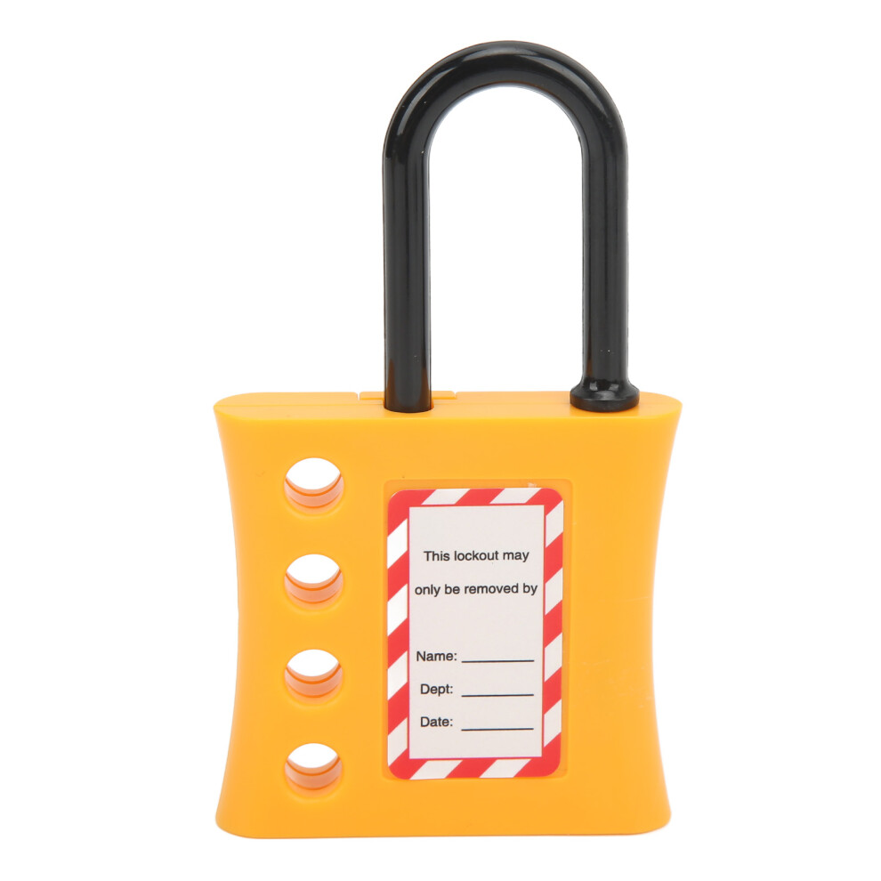 Insulated 4 Hole Lockout Hasp, 6Mm Beam Diameter, Explosion Proof Safety 4611390252588
