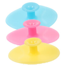 Silicone Bath Brush and Scalp Massage Brush Set for Deep Skin Exfoliation and Gentle Scalp Care