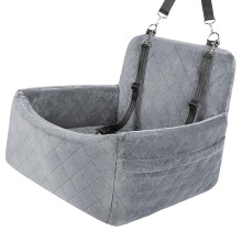 Tall Quality Dog Car Chair Highlighting Fast Recovery-Gray