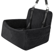 Secure Pet Car Chair With Modifiable Rope And Not Slip-Black